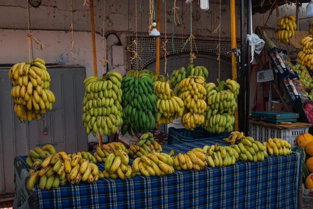 A shop in Banana village