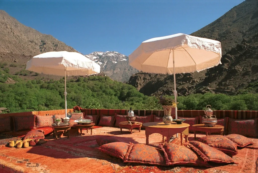 kasbah tamadot lunch marrakech