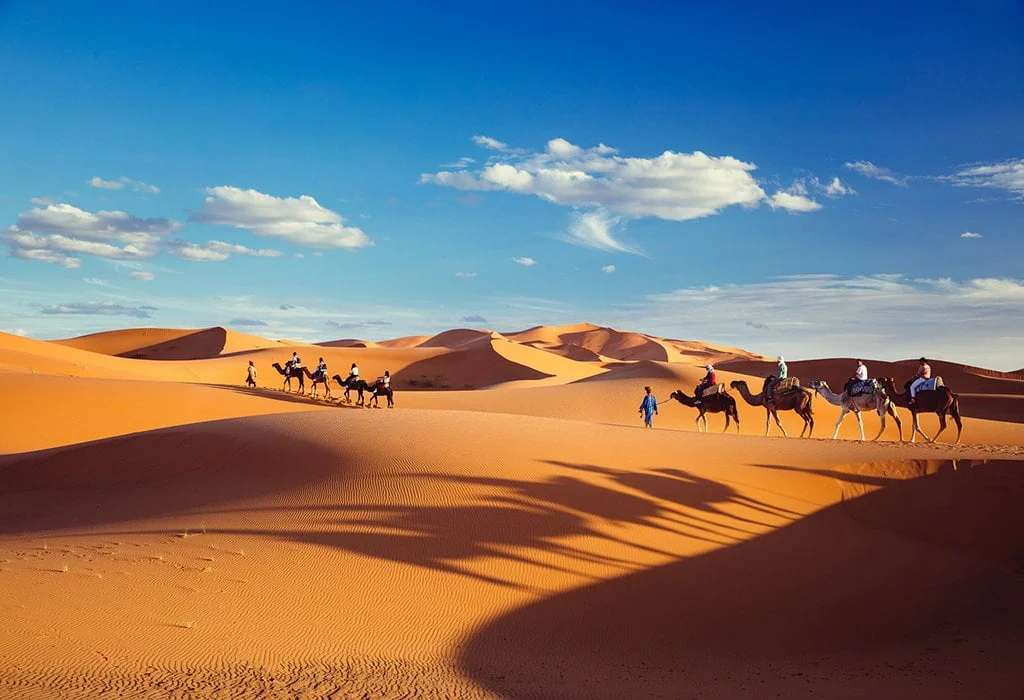 Merzouga Erg Chebbi Sahara sand dunes