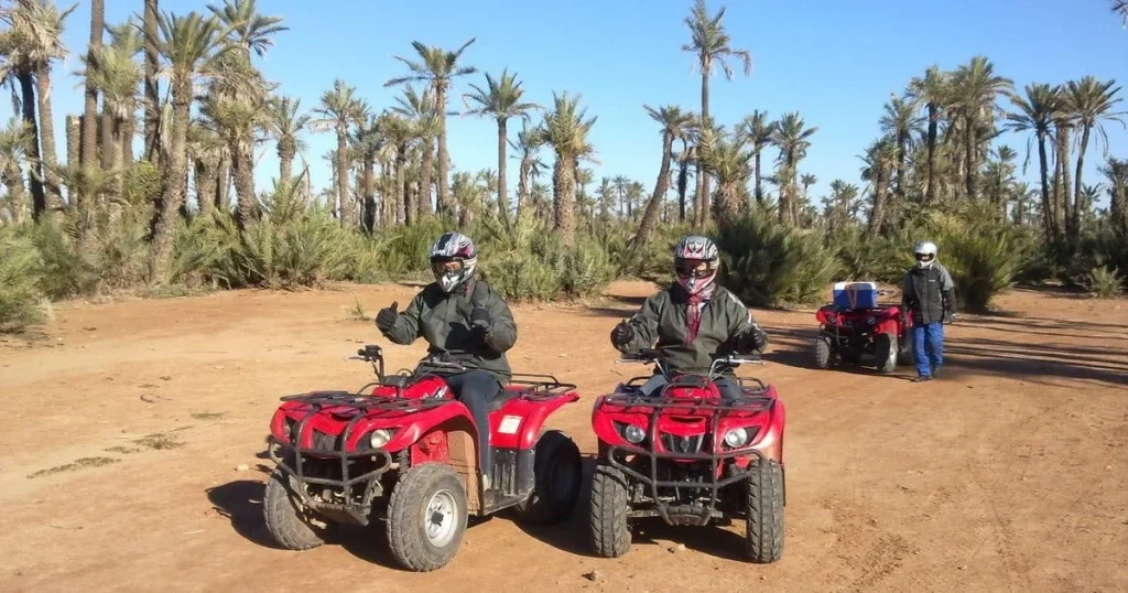 Quad Biking in Marrakech Palmerie