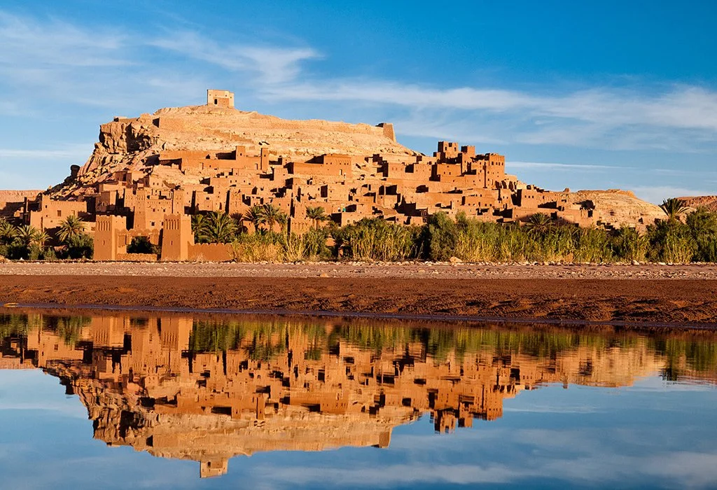 What is a kasbah: Ait Ben Haddou fortified village Morocco